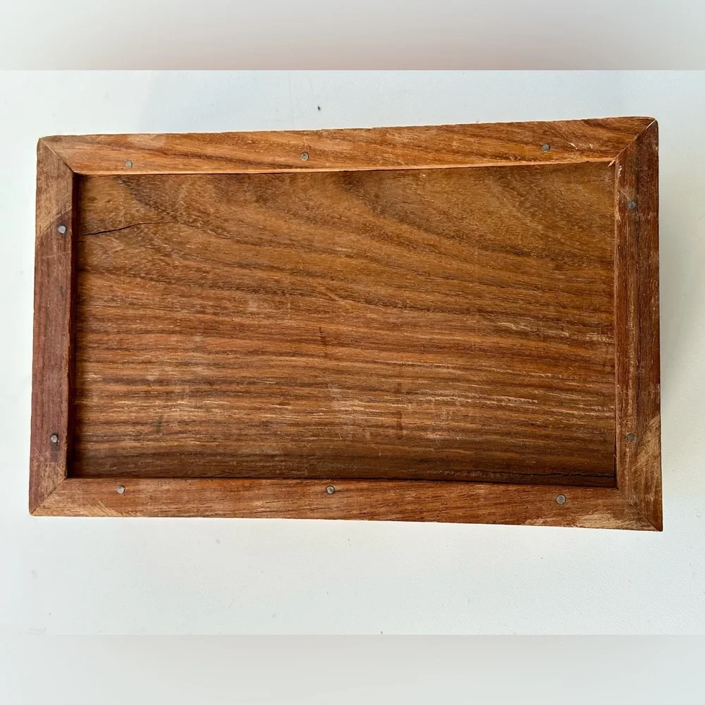 Jewelry box, wood & bone, 8”x50x3”_3